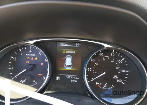 2016 Nissan Rogue Sv z USA, uszkodzony, nr VIN KNMAT2MT3GP720681